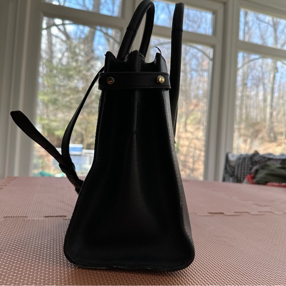 Furla | Black Grain Leather Bag - Picture 8 of 16